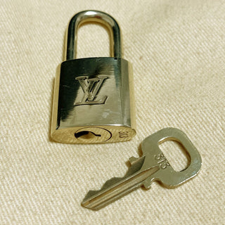 Louis Vuitton Cadenas Bag Charm Gold-plated