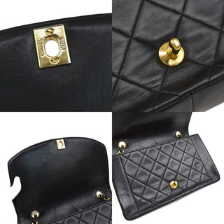 Chanel Vintage Diana Flap Bag Quilted Caviar