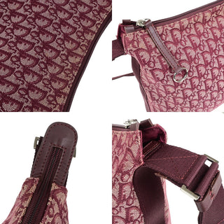 Christian Dior Vintage Trotter Messenger Bag Trotter Pattern