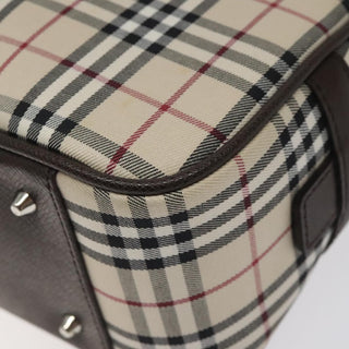Burberry Nova Check Bowling Bag Canvas