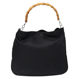 Gucci Vintage Bamboo Handle Tote Nylon