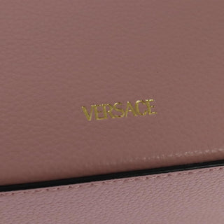 Versace Virtus Flap Messenger Bag Leather