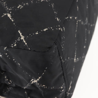 Chanel Travel Line Boston Bag Printed Nylon