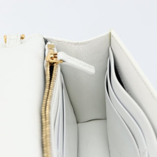 Versace Greca Goddess Wallet on Chain Leather