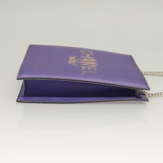 Chanel Vintage Holographic Chain Tote Vinyl