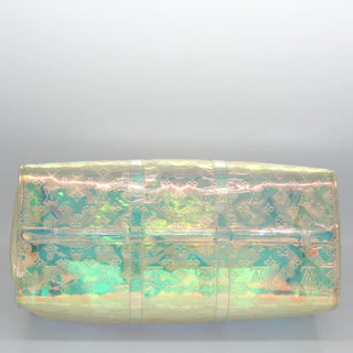 Louis Vuitton Keepall Bandouliere Bag Limited Edition Monogram Prism PVC