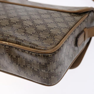 Celine Macadam Shoulder Bag PVC Leather