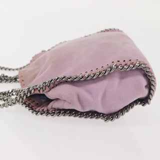 Stella McCartney Falabella Fold Over Crossbody Bag Suede