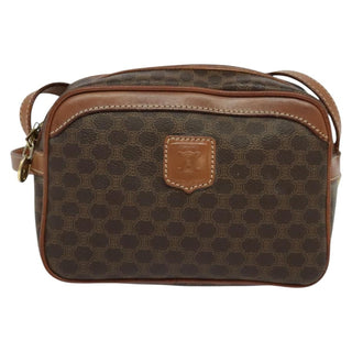 Celine Macadam Shoulder Bag PVC Leather