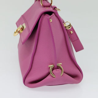 Salvatore Ferragamo Sofia Satchel Leather