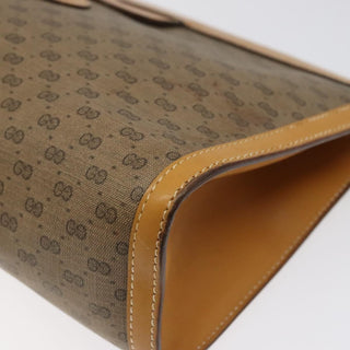 Gucci Micro GG canvas clutch bag Canvas