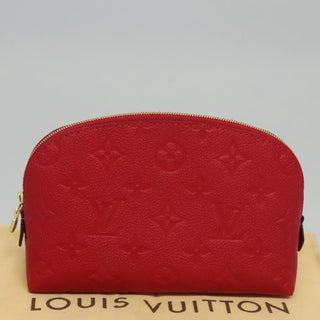 Louis Vuitton Cosmetic Pouch Monogram Empreinte Leather
