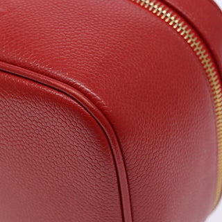Chanel Vintage Timeless Zip Around Vanity Case Caviar