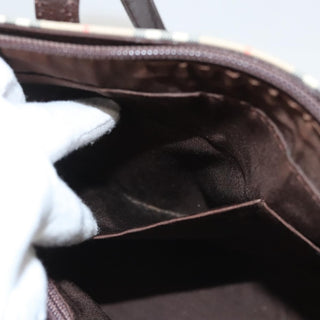 Burberry Nova Check Tote canvas check pattern