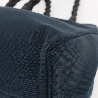 Bottega Veneta Braided Handle Open Tote Bag Canvas with Leather