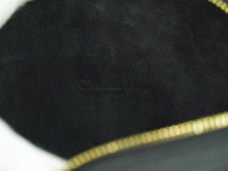 Christian Dior Caro Double Pouch Crossbody Bag Leather
