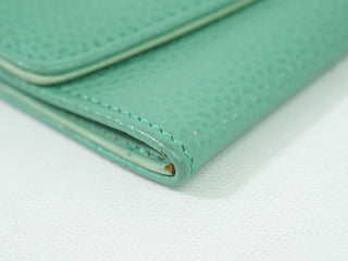 Chanel CC Compact Wallet Caviar