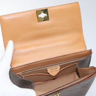 Celine Triomphe vintage handbag Macadam canvas