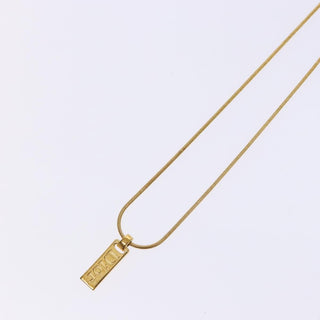 Christian Dior Dior Letters Necklace Metal