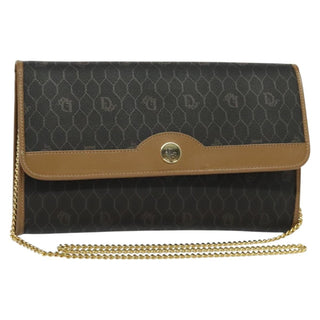 Christian Dior Vintage Honeycomb chain Canvas