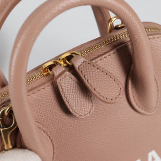 Balenciaga Logo Ville Bag Leather