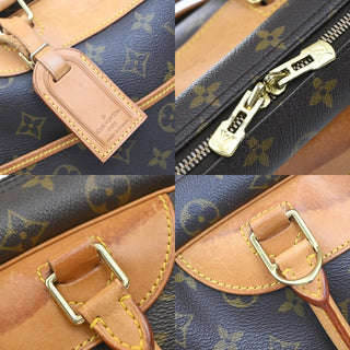 Louis Vuitton Deauville Handbag Monogram Canvas