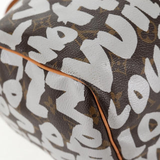 Louis Vuitton Speedy Handbag Limited Edition Monogram Graffiti