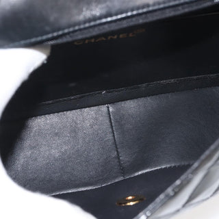 Chanel Vintage Diana Flap Bag Quilted Patent