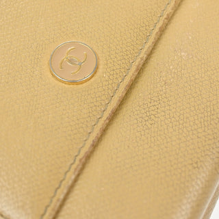 Chanel CC Trifold Flap Wallet Leather