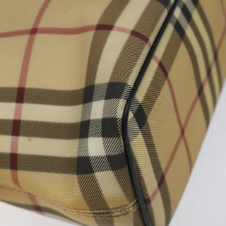 Burberry Top Handle Tote Nova Check Canvas