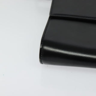 Celine Vintage Circle Logo Crossbody Bag Leather