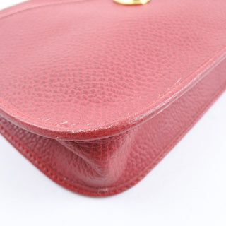 Christian Dior Logo Pouch Leather