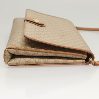 Celine Vintage Macadam Shoulder Bag Canvas