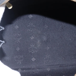 MCM Visetos logogramme Handbag Canvas and Leather