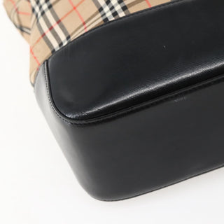 Burberry Nova Check Tote canvas check pattern