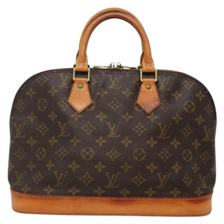 Louis Vuitton Alma Handbag Monogram Canvas