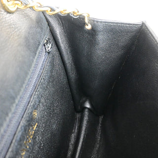 Chanel Vintage CC Chain Full Flap Bag Quilted Leather