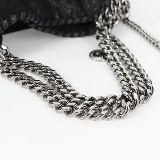 Stella McCartney Falabella Fold Over Bag Faux Suede