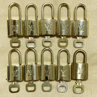 Louis Vuitton Cadenas Bag Charm Gold-plated