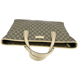 Gucci Plus Tote GG Coated Canvas with Leather