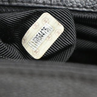 Chanel Vintage Triple Stitched CC Flap Backpack Caviar