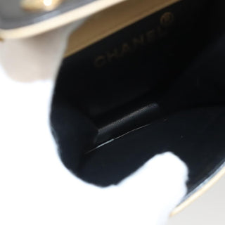 Chanel Vintage Button Waist Bag Quilted Lambskin