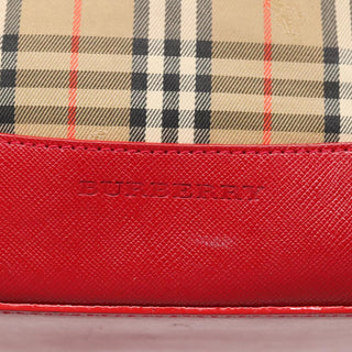 Burberry Nova Check Tote canvas check pattern