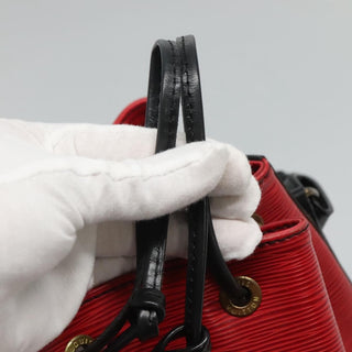 Louis Vuitton Petit Noe Handbag Two Tone Epi Leather