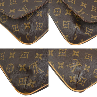 Louis Vuitton Musette Tango Handbag Monogram Canvas