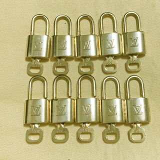Louis Vuitton Cadenas Bag Charm Gold-plated