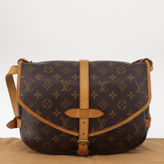 Louis Vuitton Saumur Handbag Monogram Canvas