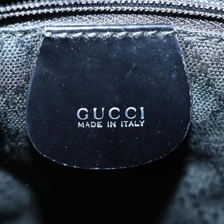Gucci Vintage Bamboo Handle Tote Canvas