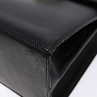 Salvatore Ferragamo Gancini Convertible Top Handle Bag Leather