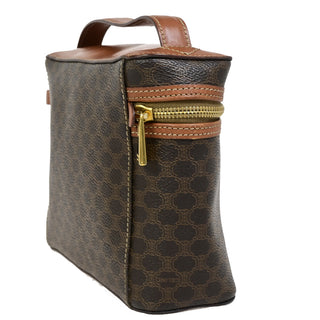 Celine Top Handle Vanity Box Triomphe Coated Canvas